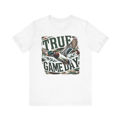 Game Day Duck Hunting Tee: Unisex Bella Canvas Cotton T-Shirt