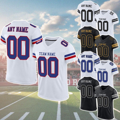 Football Fan Jersey – Custom Name and Number – Personalized Team Shirt – Adult & Kids Sizes – Game Day Apparel