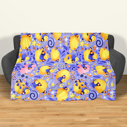 Mareep Fleece Blanket Home Decor Throw Blanket Bedroom Decor Baby Blanket Cute Cotton Blanket Mareep Blanket Gifts