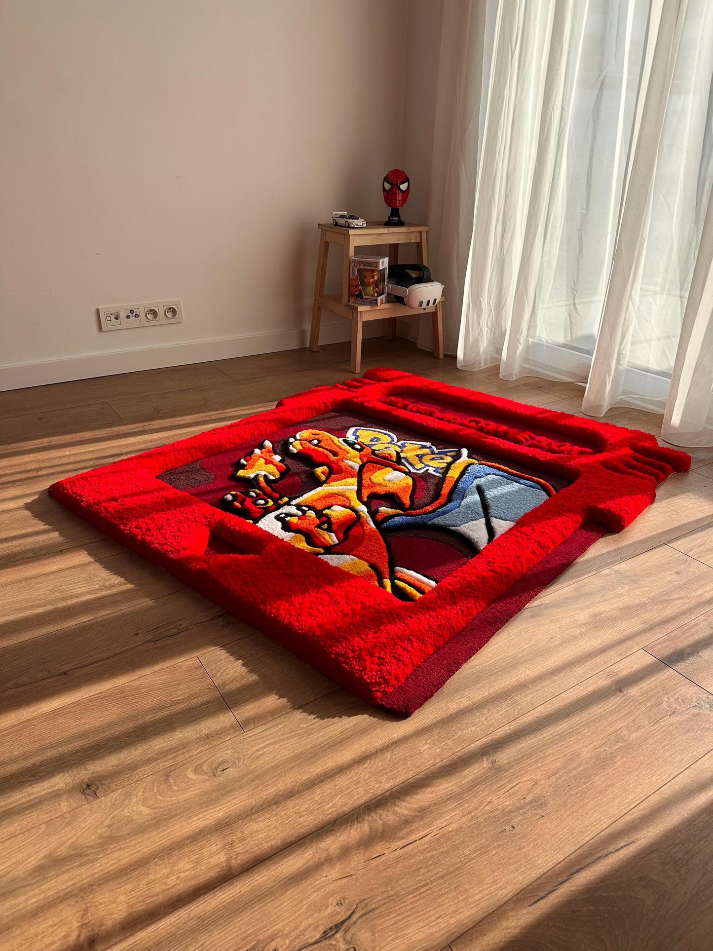 Game cartridge tufted rug,3d cartridge rug, handmade tufted custom rug, living room decor rug, bedroom carpet, area carpet