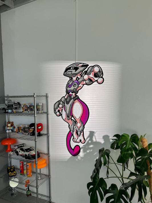 Tufted Rug with Cute Character– Handmade Anime-Inspired Carpet – Colorful Custom Decor – Gift for Fans of Games & Animation