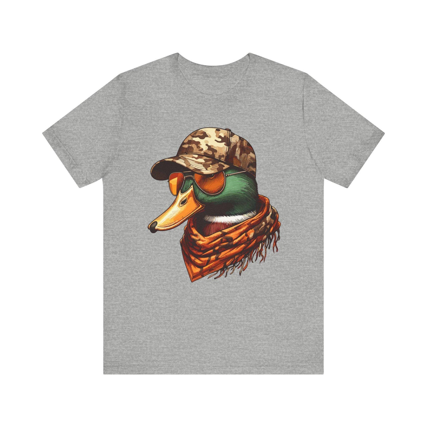 Funny Duck Graphic Tee: Unisex Cotton T-Shirt