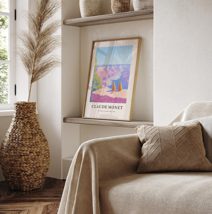 Monet Style Tabby Cat Print: Grand Canyon Poster