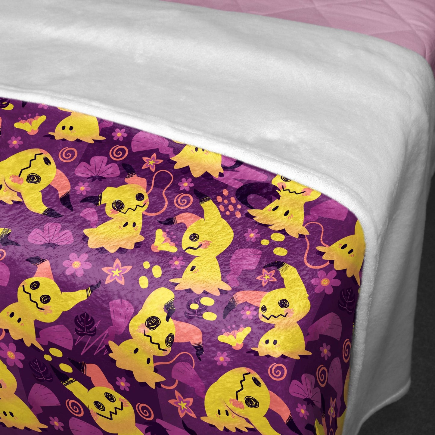 Mimikyu Fleece Blanket Home Decor Throw Blanket Cute Baby Blanket Mimikyu Blanket Gifts