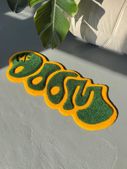 3D MF Doom Custom Rug — Ideal Gift for Friends, Roommates and Partners