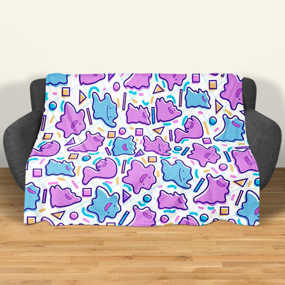 Ditto Fleece Blanket Home Decor Throw Blanket Bedroom Decor Baby Blanket Sleep Ditto Blanket Gifts