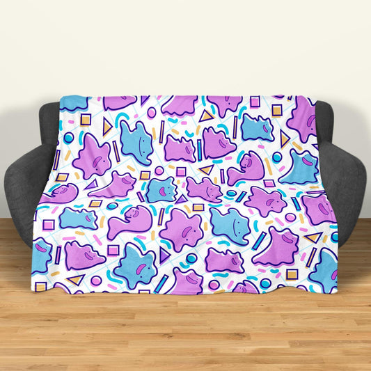 Ditto Fleece Blanket Home Decor Throw Blanket Bedroom Decor Baby Blanket Sleep Ditto Blanket Gifts