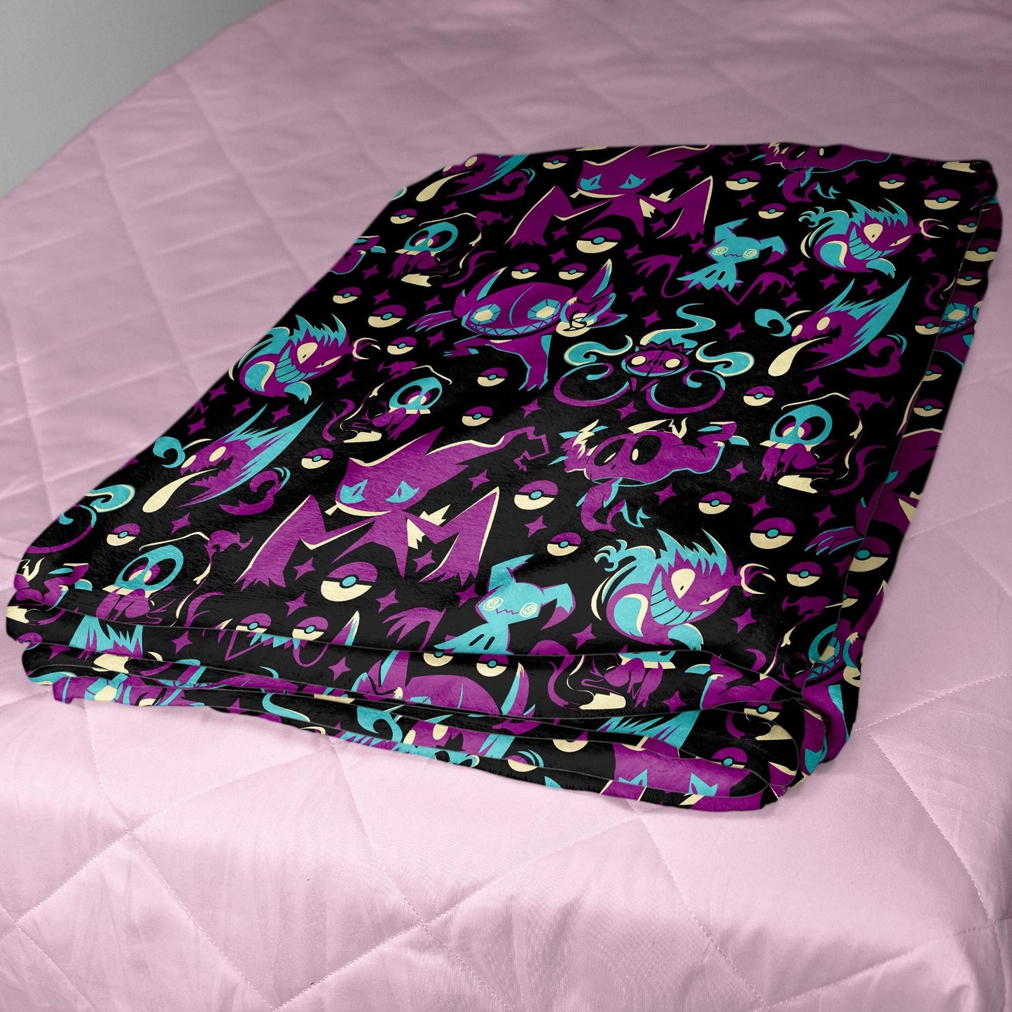 Sableye Fleece Blanket Home Decor Banette Blanket Throw Blanket Cute Baby Blanket Sableye Blanket Gifts