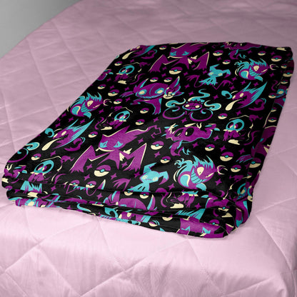 Sableye Fleece Blanket Home Decor Banette Blanket Throw Blanket Cute Baby Blanket Sableye Blanket Gifts