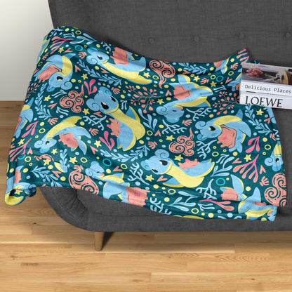 Lapras Fleece Blanket Home Decor Throw Blanket Bedroom Decor Baby Blanket Cute Lapras Blanket Gifts