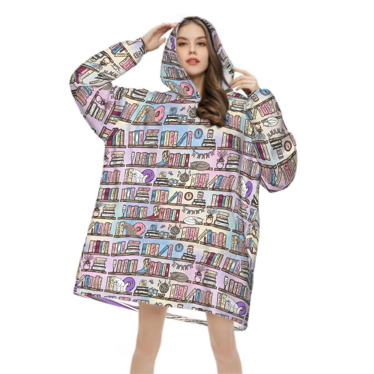 Taylors shelf Adult Blanket Hoodie please read description reader gift, comfy hoodie