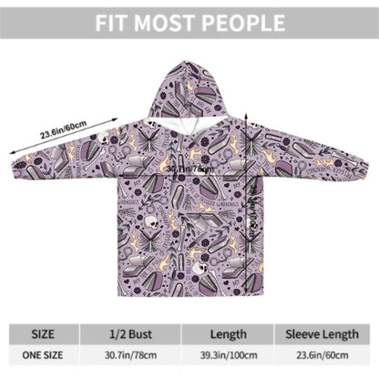 My TBR is full of trigger warnings dark romance Adult Blanket Hoodie please read description reader gift, comfy hoodie