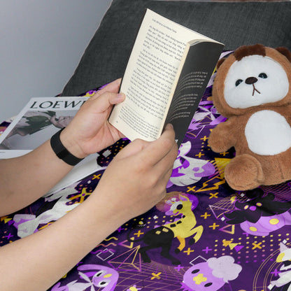 Arceus Fleece Blanket Home Decor Litten Blanket Throw Blanket Cute Baby Blanket Arceus Blanket Gifts