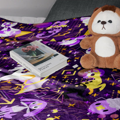 Arceus Fleece Blanket Home Decor Litten Blanket Throw Blanket Cute Baby Blanket Arceus Blanket Gifts