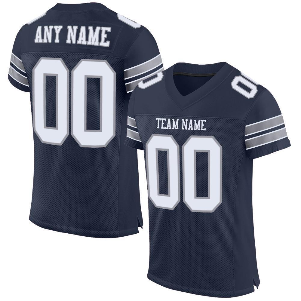 Custom Football Jersey - Personalize with Your Name and Number, High-Quality Fabric, Perfect for Team Uniforms & Fans, Game Day Outfit