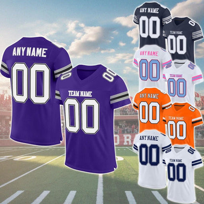 Custom Football Jersey - Personalize with Your Name and Number, High-Quality Fabric, Perfect for Team Uniforms & Fans, Game Day Outfit