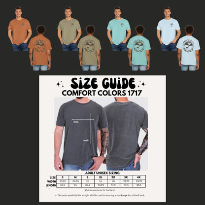 Comfort Colors Hunting Season Shirt: Deer & Turkey Hunter Gift