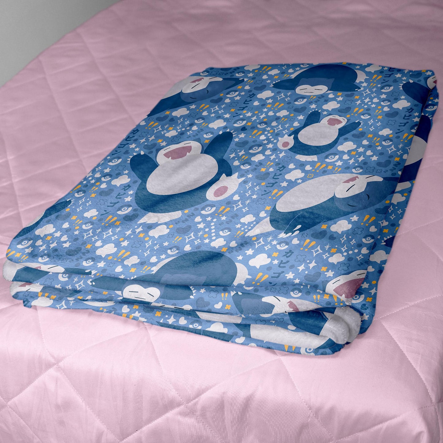 Snorlax Fleece Blanket Home Decor Throw Blanket Bedroom Decor Baby Blanket Cute Snorlax Blanket Gifts