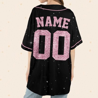 Personalized Team Name And Number Custom Baseball Jersey Pink Collection, Custom Baseball Jersey, Baseball Jersey Uniform For Baseball Fans