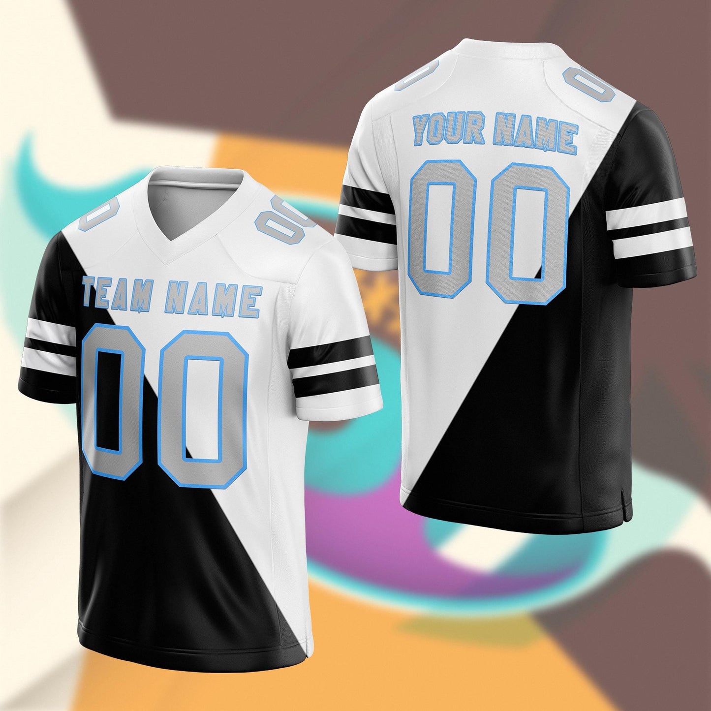 Custom Football Jersey: Personalized Stitched or Printed Team Shirt