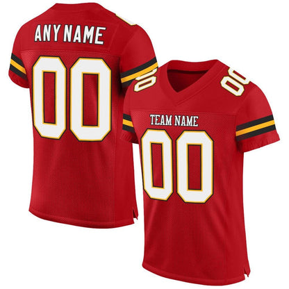 Custom Football Jersey - Personalize with Your Name and Number, High-Quality Fabric, Perfect for Team Uniforms & Fans, Game Day Outfit