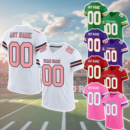 Custom Football Jersey - Personalize with Your Name and Number, High-Quality Fabric, Perfect for Team Uniforms & Fans, Game Day Outfit
