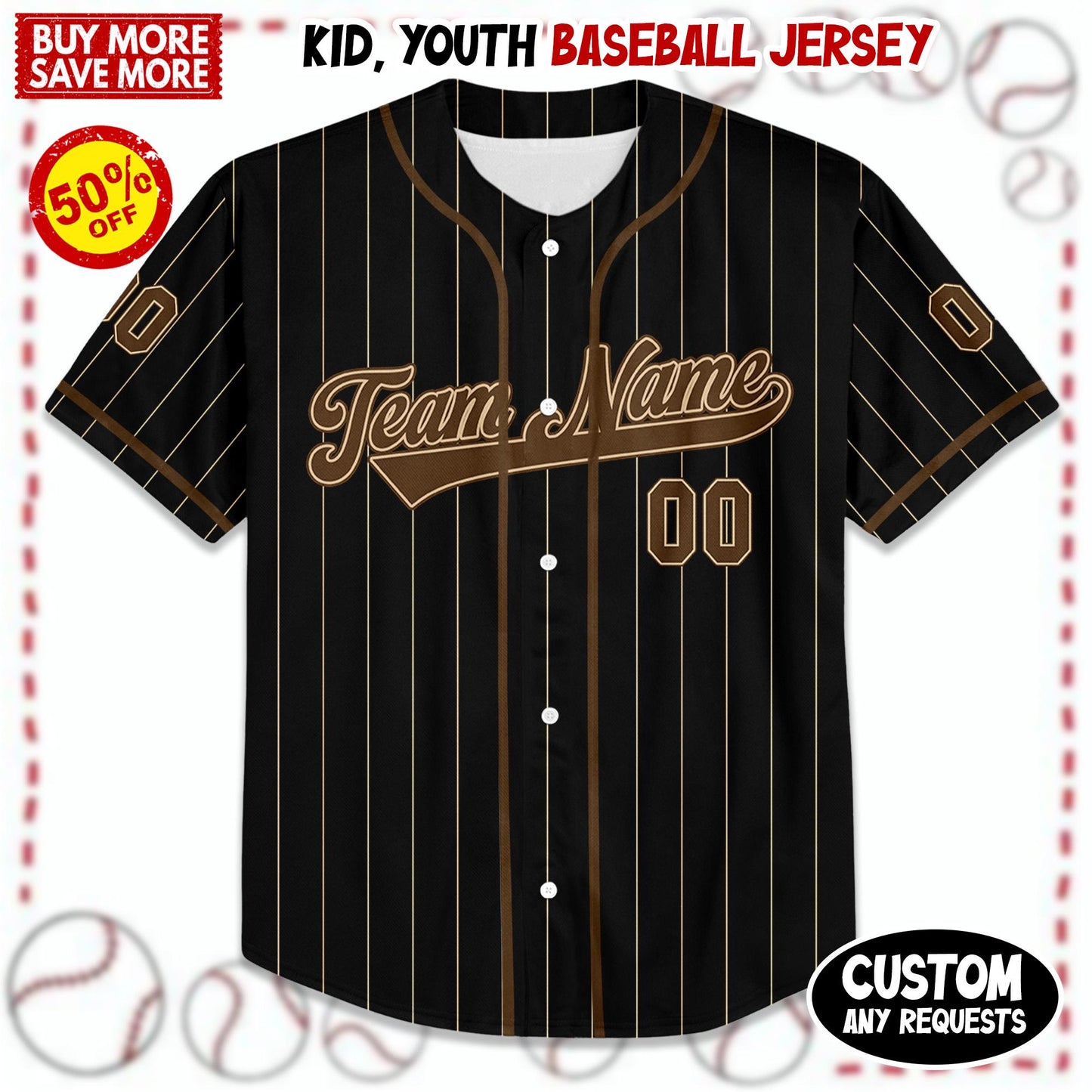 Personalized Brown Baseball Jersey, Custom Summer Tour 2025 Jersey, Wedding Jerseys, Baseball Shirt for Fans of All Ages, Vintage Jersey