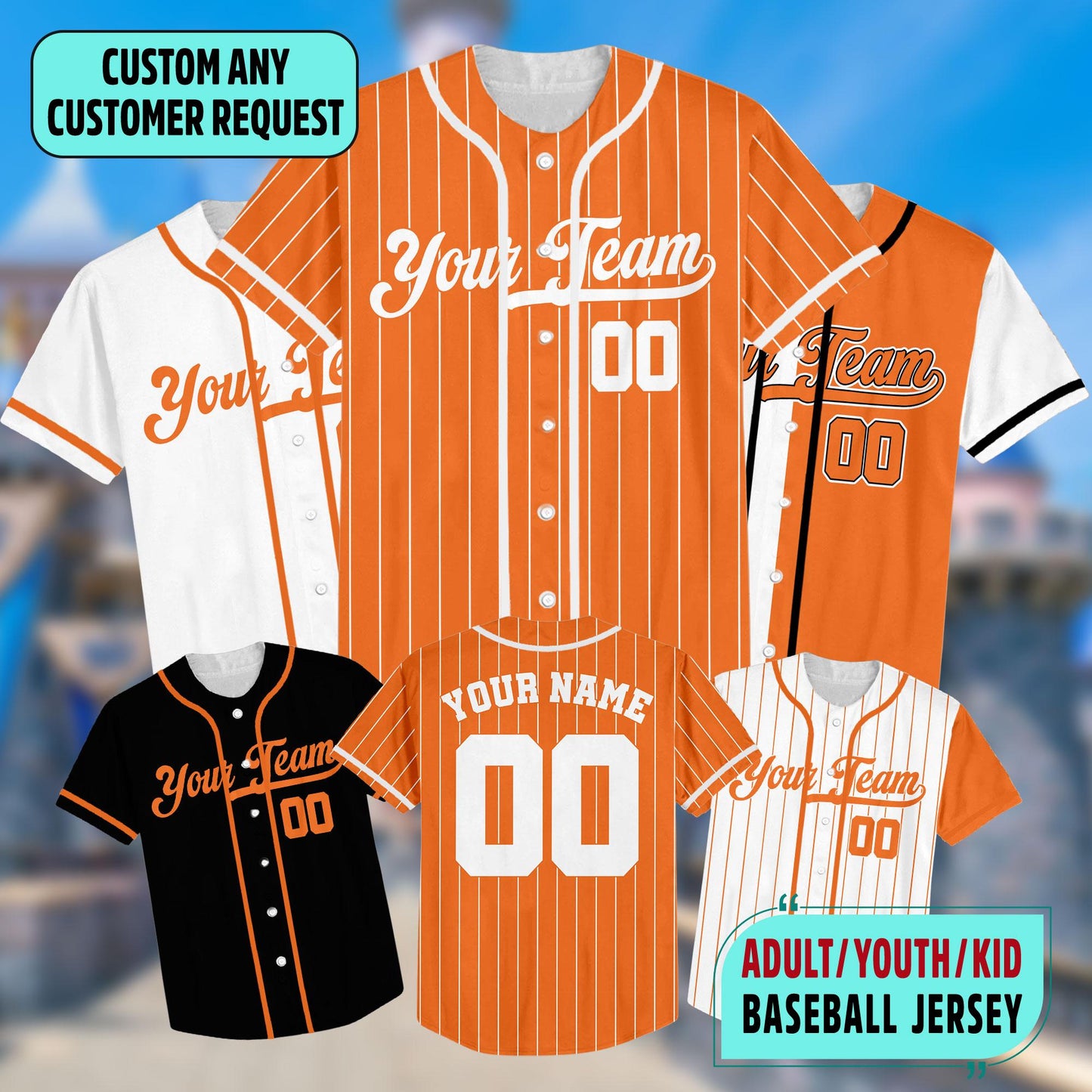 Personalized Team Name And Number Baseball Jersey, Custom Baseball Jersey Shirt, Baseball Jersey Uniform For Baseball Fans Baseball Lovers