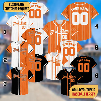 Personalized Team Name And Number Baseball Jersey, Custom Baseball Jersey Shirt, Baseball Jersey Uniform For Baseball Fans Baseball Lovers