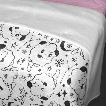 Swirlix Fleece Blanket Home Decor Throw Blanket Bedroom Decor Baby Blanket Cute Cotton Blanket Swirlix Blanket Gifts