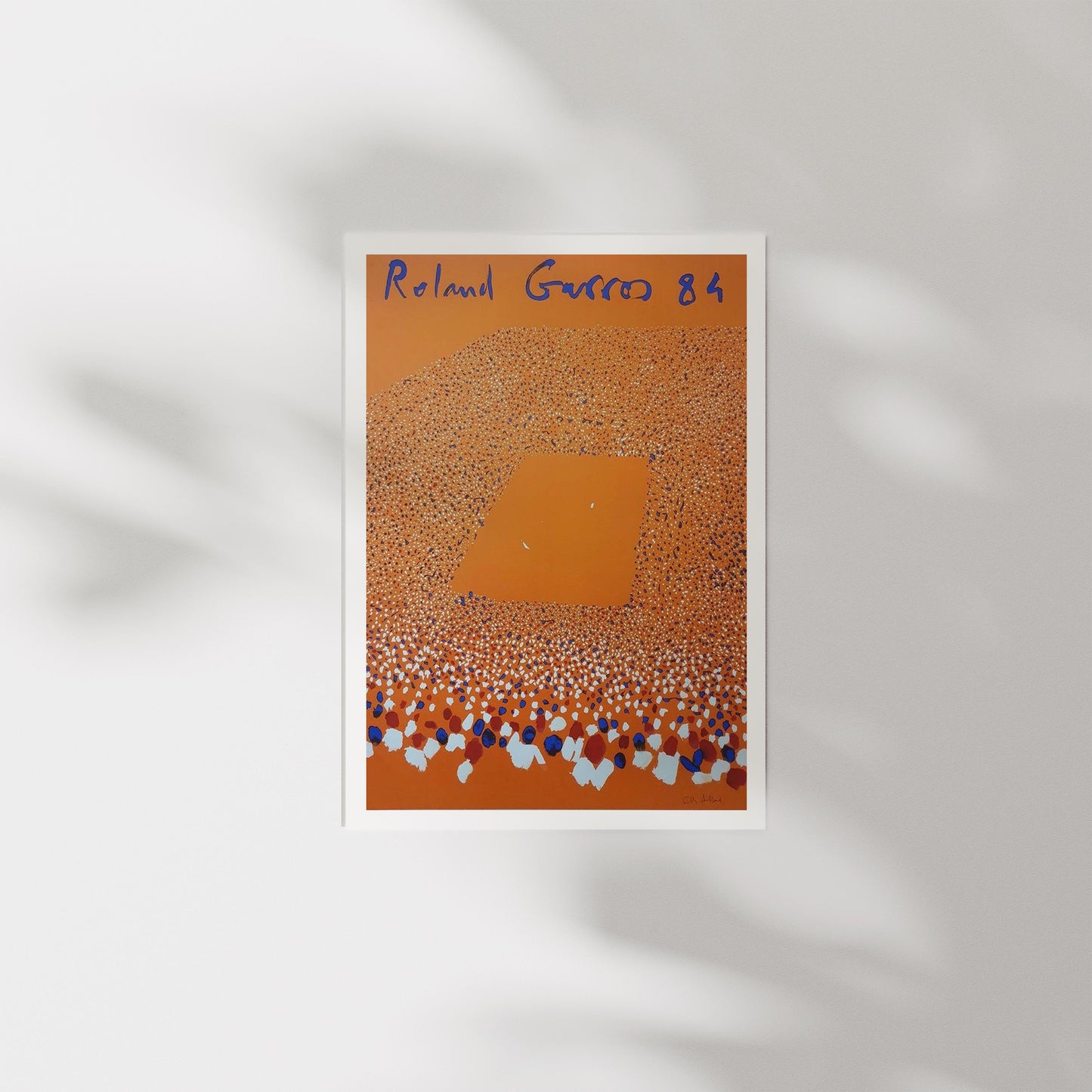 Roland Garros, 1984 | Tennis Poster | Museum-Quality Giclée Printing | Tennis Gifts | Contemporary Wall Art