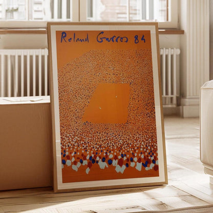 Roland Garros, 1984 | Tennis Poster | Museum-Quality Giclée Printing | Tennis Gifts | Contemporary Wall Art