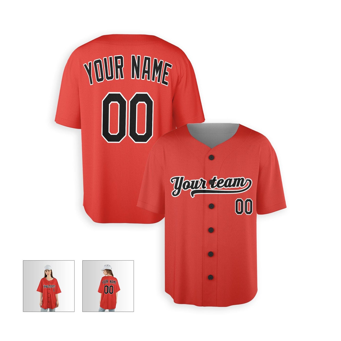 Personalized Baltimore Orioles Baseball Jersey: Sublimation Printing, Piping Options