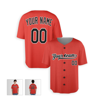 Personalized Baltimore Orioles Baseball Jersey: Sublimation Printing, Piping Options