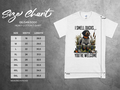 I Smell Ducks T-Shirt: Funny Hunting Dog Tee for Hunters