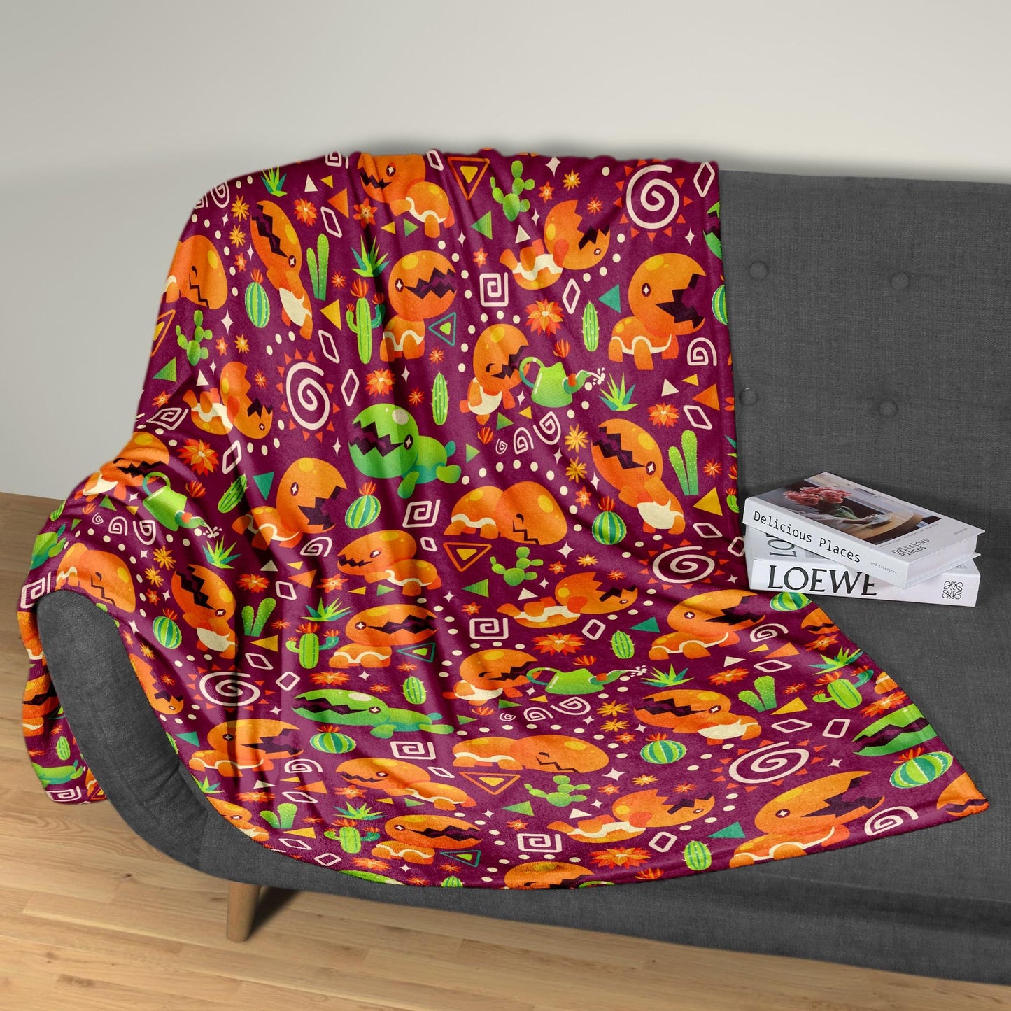 Trapinch Fleece Blanket Home Decor Throw Blanket Bedroom Decor Baby Blanket Cute Cotton Blanket Trapinch Blanket Gifts