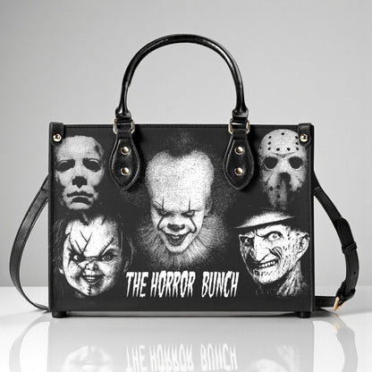 The Horror Bunch Handbag| Horror Handbag | Top-Grain Leather| Vegan Leather | Scary Movie Lovers Bag | Custom Tote Bag | Scary Movie Lovers