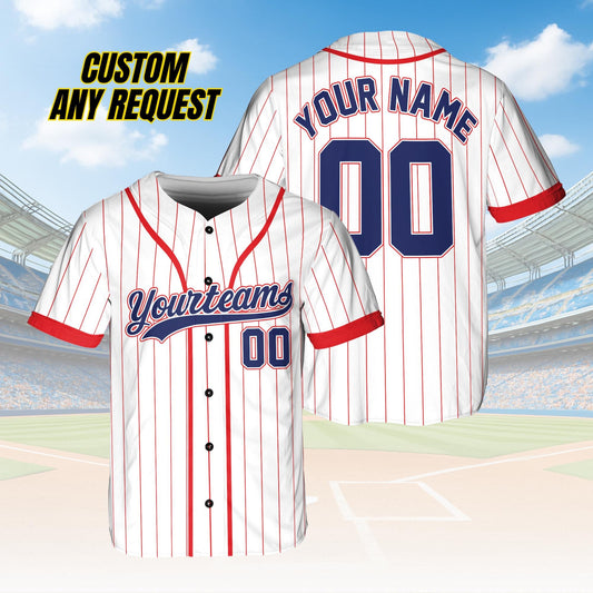 Personalized USA Baseball Jersey,Custom Team Name Shirt,American Flag Baseball Jersey For Baseball Fans,Baseball Lovers,Patriotic Shirt B20