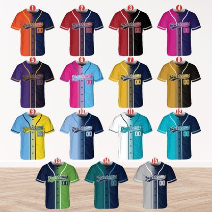 Personalized Team Name And Number Baseball Jersey,Custom Baseball Jersey Shirt,Baseball Jersey Uniform For Baseball Fans Baseball Lovers B19