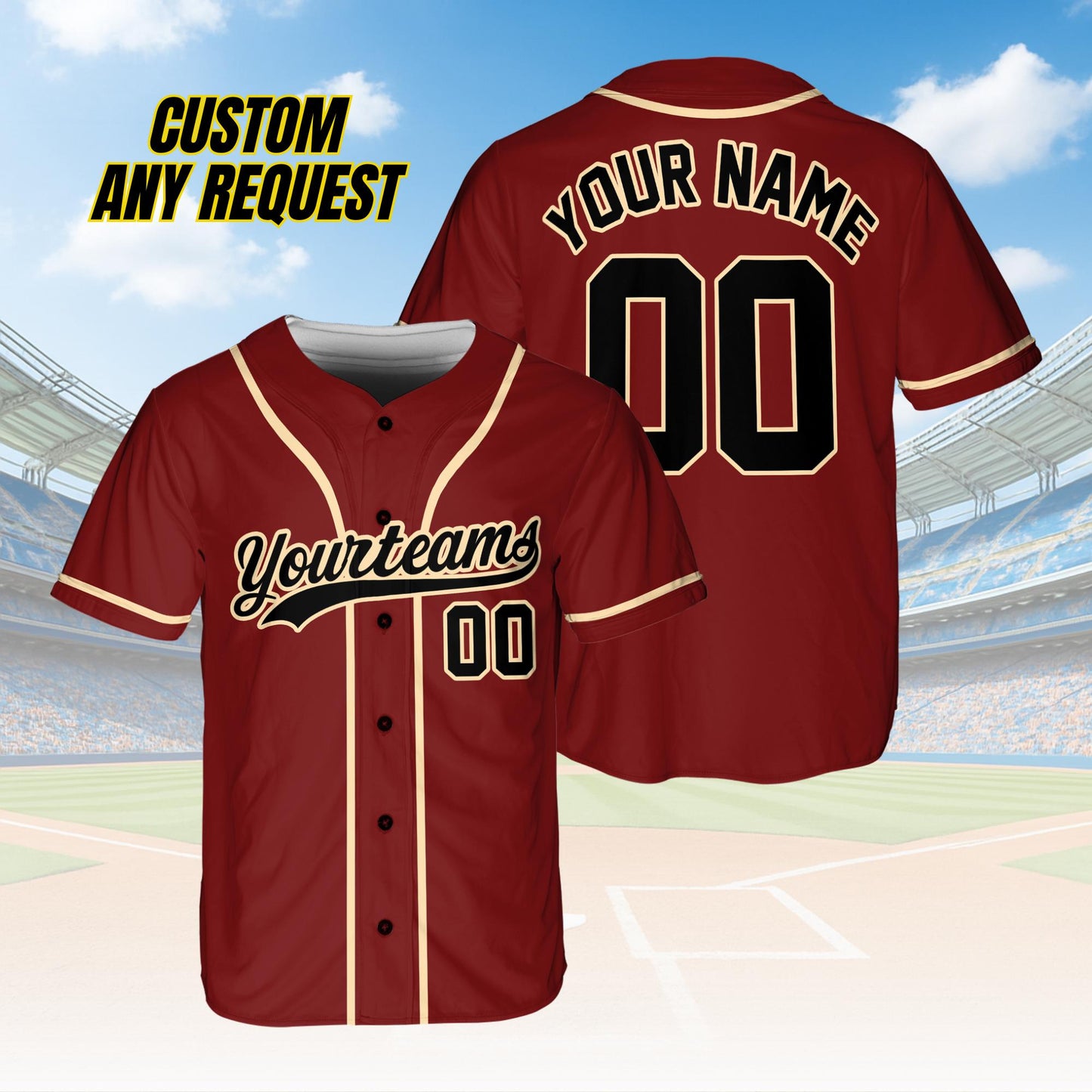 Personalized Team Name And Number Baseball Jersey,Custom Baseball Jersey Shirt,Baseball Jersey Uniform For Baseball Fans Baseball Lovers B18
