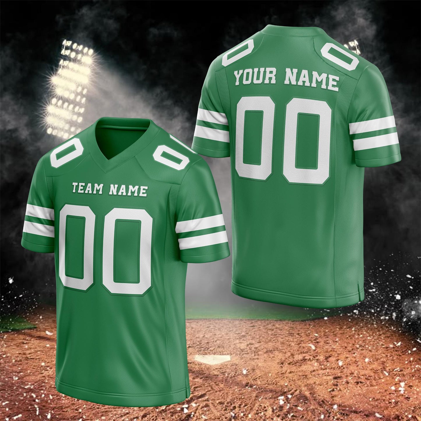 Personalized Football Jersey, Custom Football Jerseys for Any Color, Customized Name & Team Number Football shirt, Sports Uniform Fans Gifts