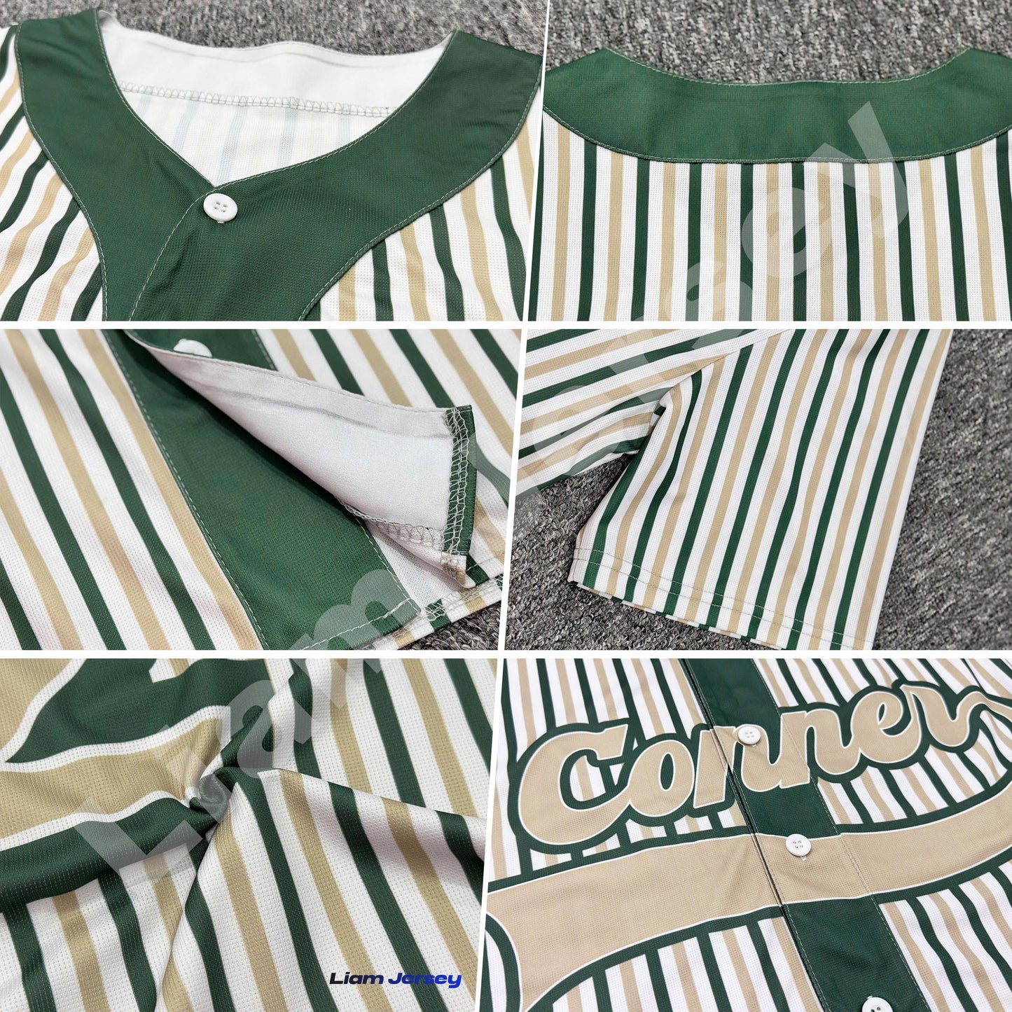 Custom Gradient Maroon White Baseball Jersey Men Women Kid Youth, Custom White Red Pinstripe Baseball Jersey Name Number Logo Baseball Shirt