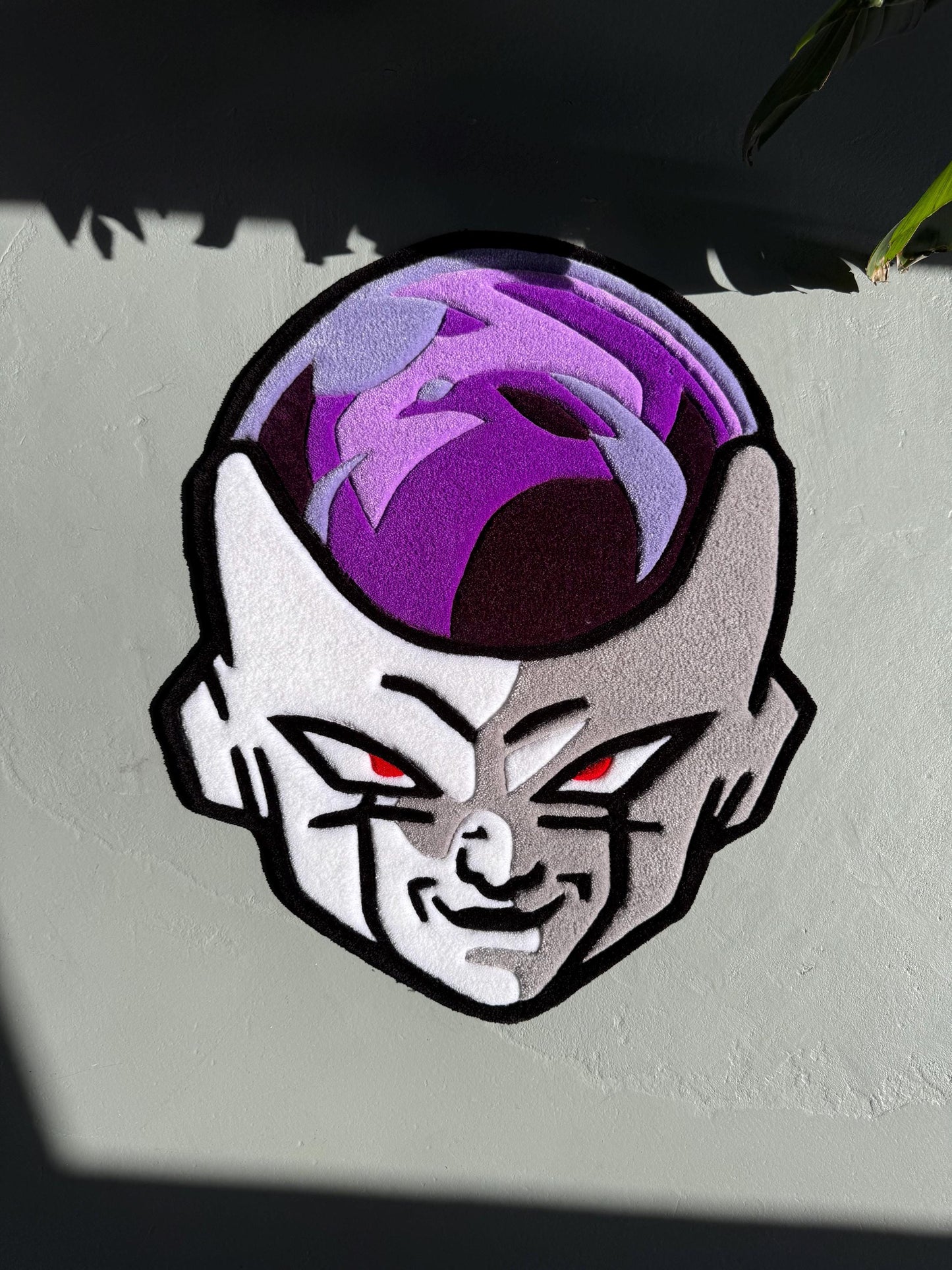 Villain-Inspired Tufted Rug: Anime Character Carpet, Gamer Gift