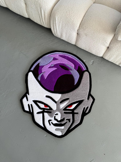 Villain-Inspired Tufted Rug: Anime Character Carpet, Gamer Gift
