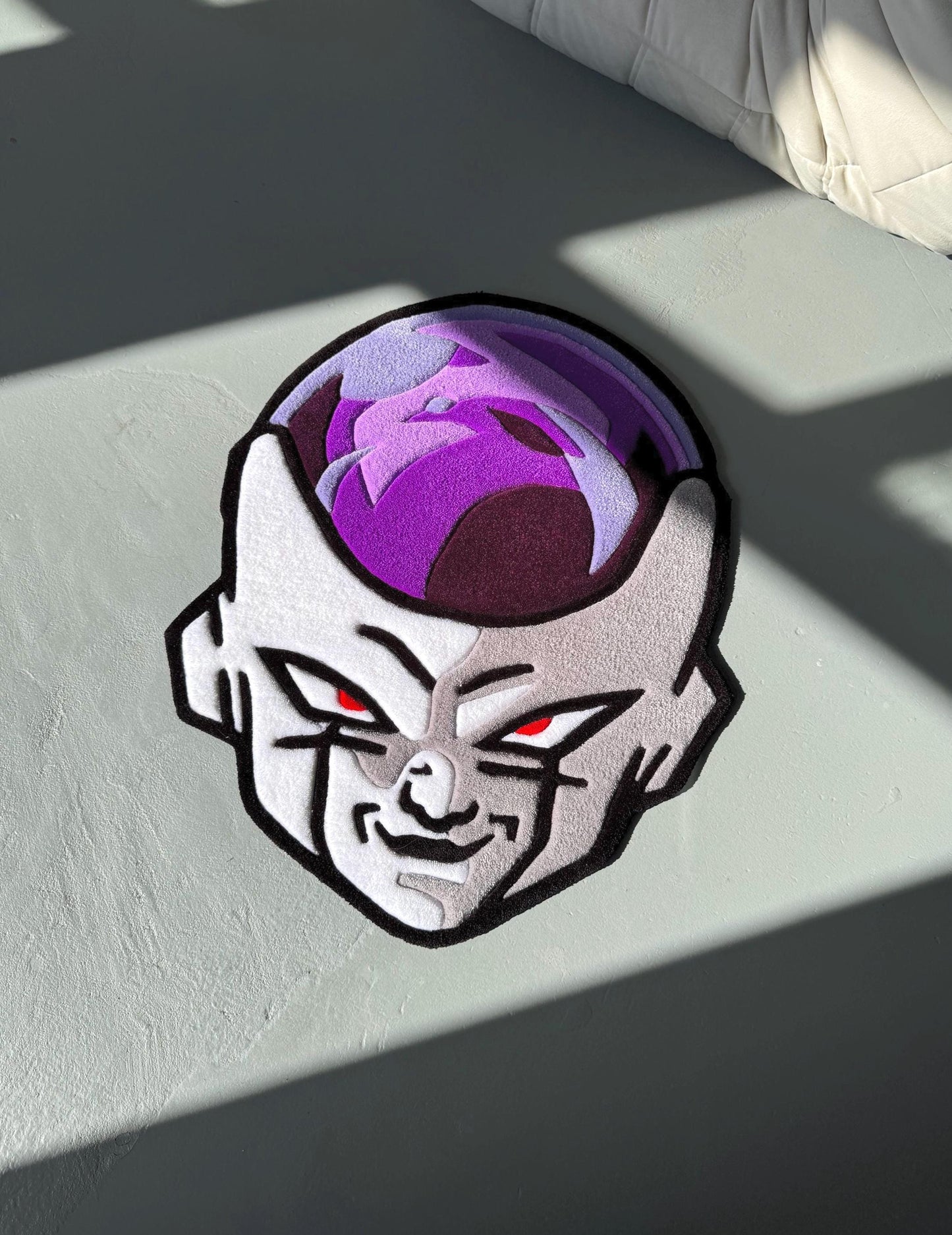 Villain-Inspired Tufted Rug: Anime Character Carpet, Gamer Gift