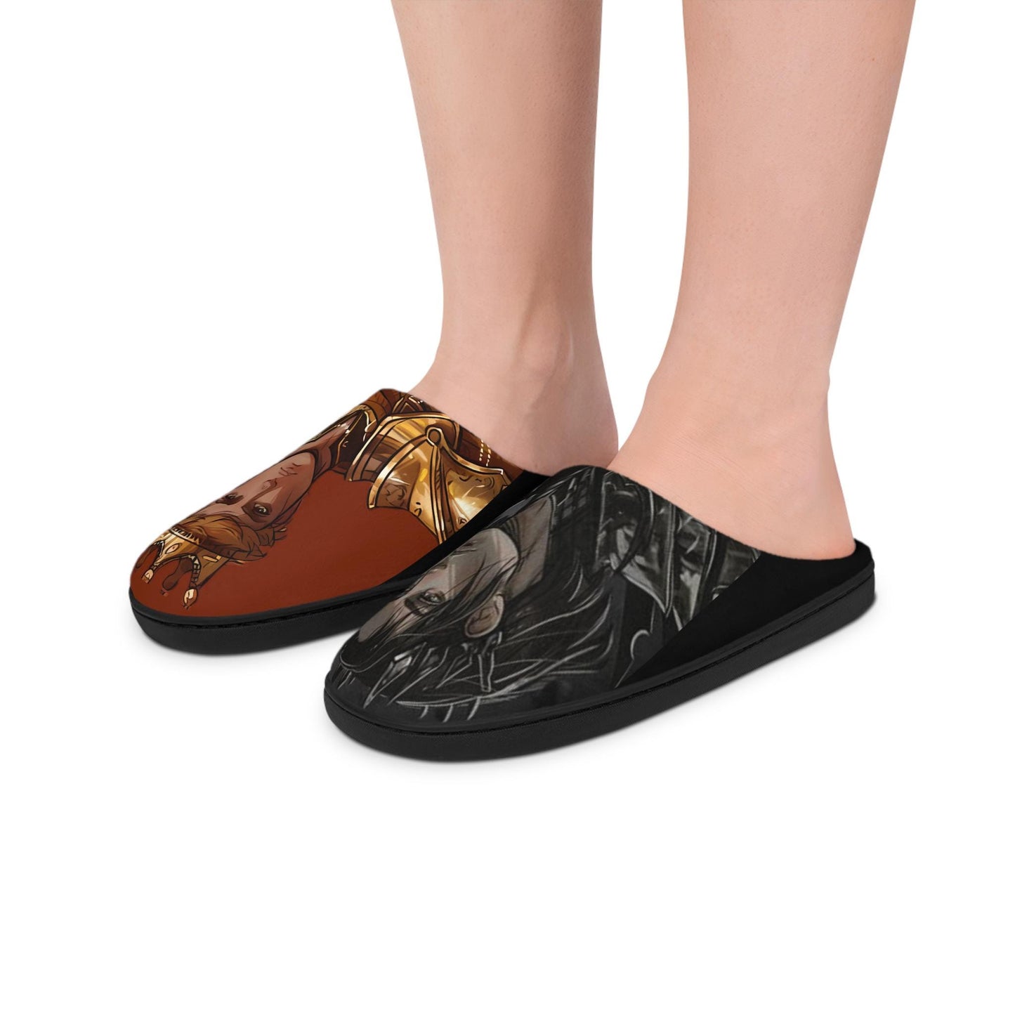 Lightlark Inspired Slippers | Team Oro vs Team Grim Cozy House Shoes