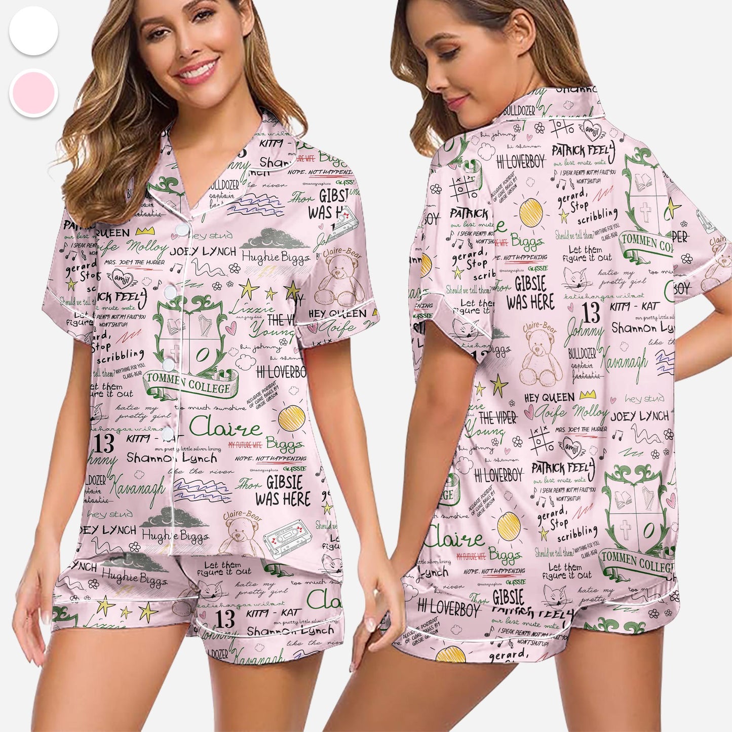 Boys Of Tommen Pajamas Set For Mom, Tommen College Pajamas, Kavanagh 13 Tumbler, Gift For Book Lover, Bookish Gift, Gift For Her