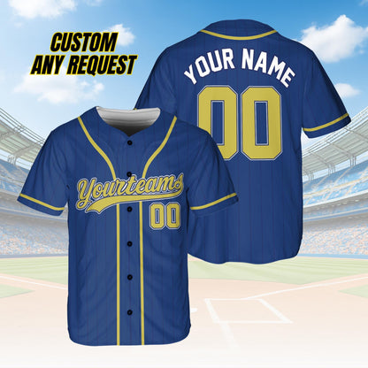 Personalized Team Name And Number Baseball Jersey,Custom Baseball Jersey Shirt,Baseball Jersey Uniform For Baseball Fans Baseball Lovers B24