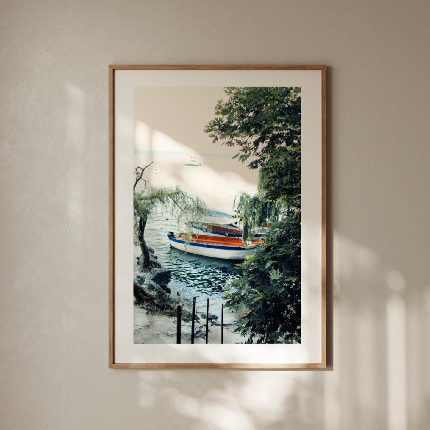 Sailing Boat Photography Print: Scenic Summer Wall Art