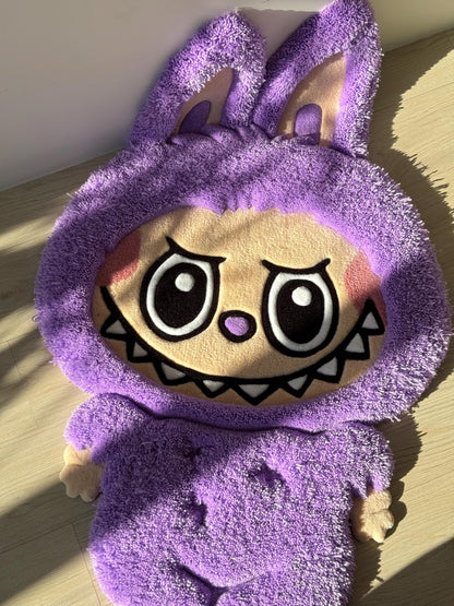 Fluffy Tufted 3D Character Rug: Handmade Kids Room Decor